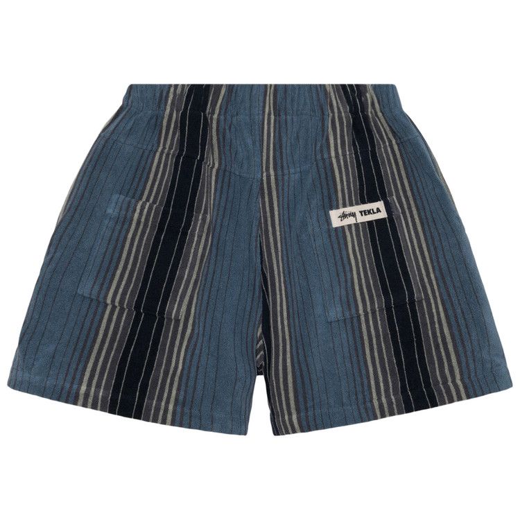 Buy Stussy x Tekla Terry Shorts 'Multi Striped' - 338326 MULT