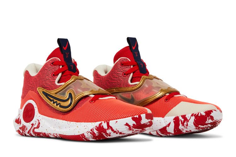 KD Trey 5 X 'University Red Metallic Gold'