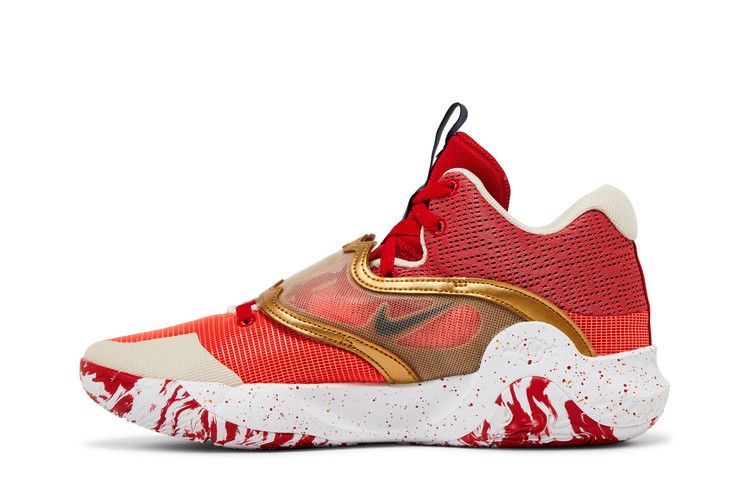 KD Trey 5 X 'University Red Metallic Gold'