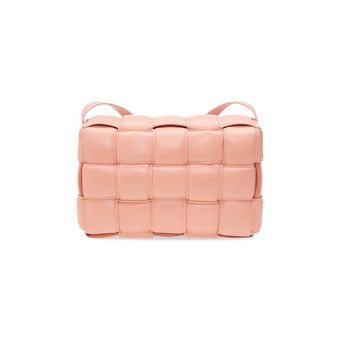 Buy Bottega Veneta Padded Cassette Bag 'Peachy/Silver' - 591970