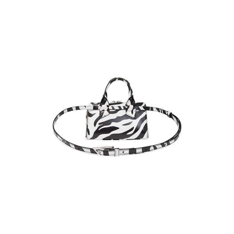 Buy The Attico Friday Crossbody 'Zebra' - 231WAH02 EL020 020