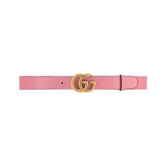 GUCCI｜BELTS (659417 92TIC 8343) Gucci 659417 Marmont Men's Belt Beige Fabric Leather with