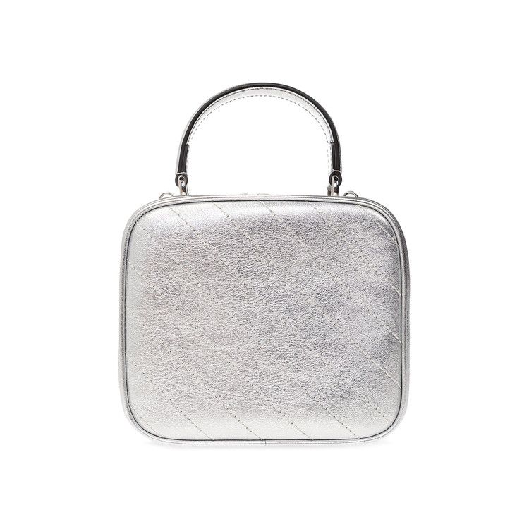 Gucci Blondie Top Handle Bag Silver