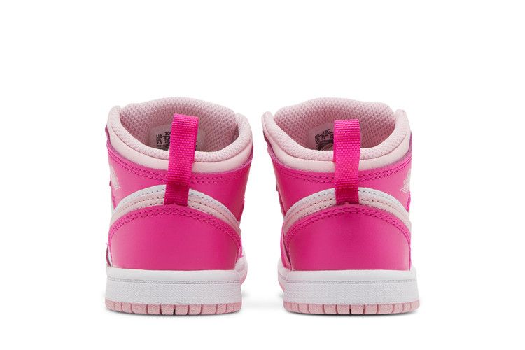 Air Jordan 1 Mid Td Fierce Pink