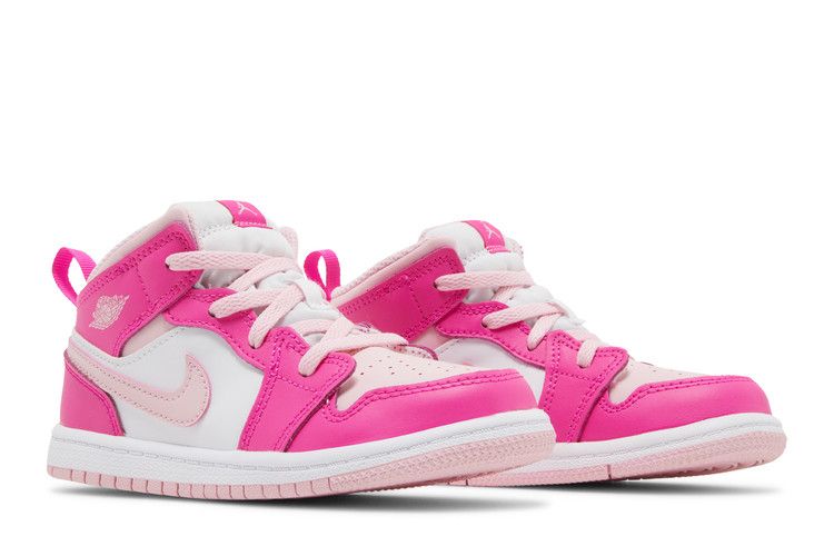 Air Jordan 1 Mid Td Fierce Pink