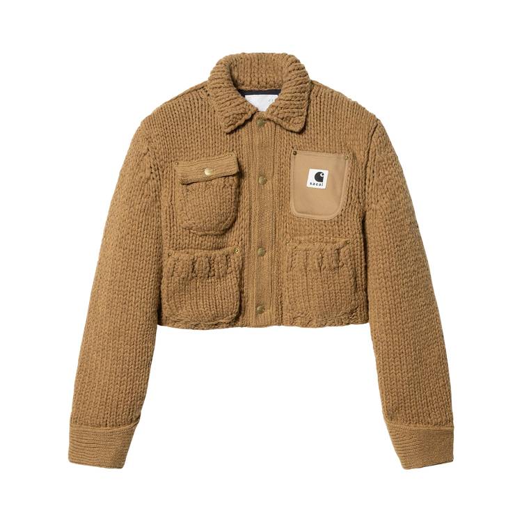 Buy Carhartt WIP x Sacai Knit Jacket Michigan 'Beige' - I033296