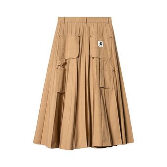 み*ー様 Carhartt WIP Duck Skirt / beige Buy Carhartt WIP x Sacai Pleated Skirt 'Beige' - I033298 BEIG | GOAT