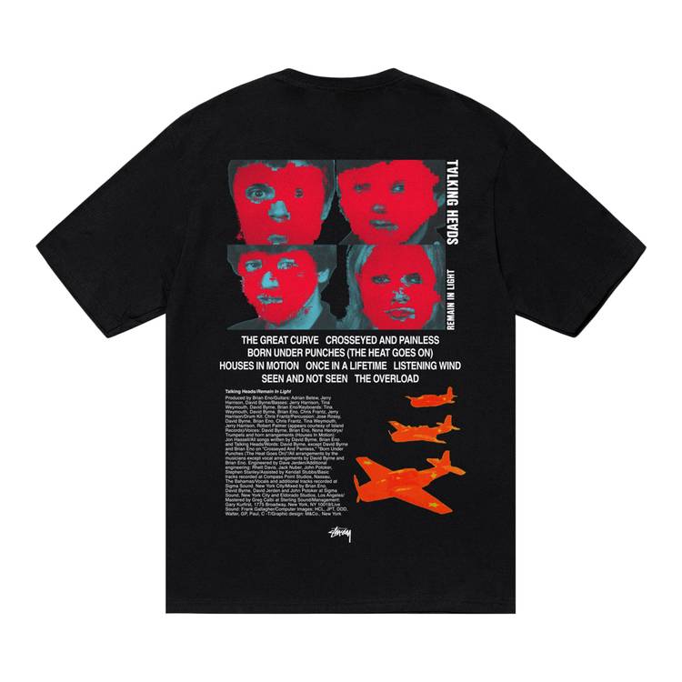 Buy Stussy Talking Heads Remain In Light Tee 'Black' - 3903895