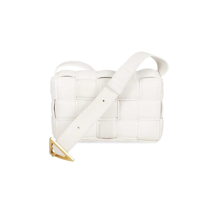 Bottega Veneta Small Padded Cassette 'white/Gold'