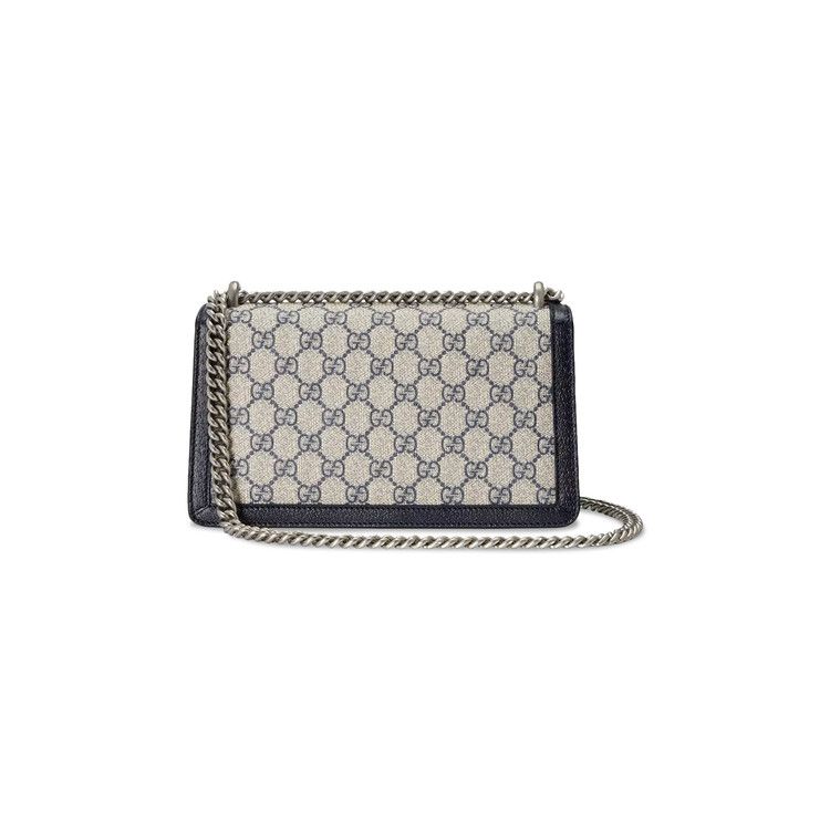 Gucci Dionysus GG Small Shoulder Bag Beige/Blue Supreme