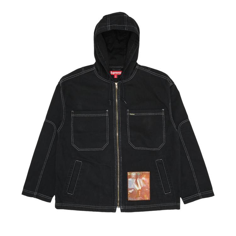 Buy Supreme x Mark Leckey Dream English Kid Hooded Jacket 'Black