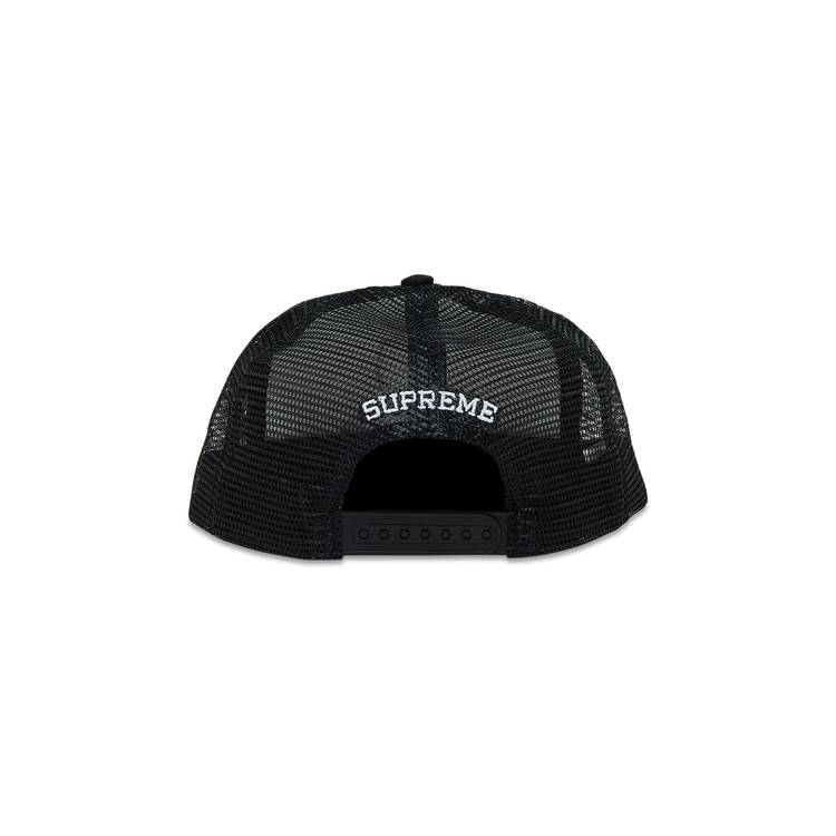 Buy Supreme Pin Up Mesh Back 5-Panel 'Black' - FW23H109 BLACK | GOAT