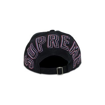 Buy Supreme Back Arc 6-Panel 'Black' - FW23H27 BLACK | GOAT