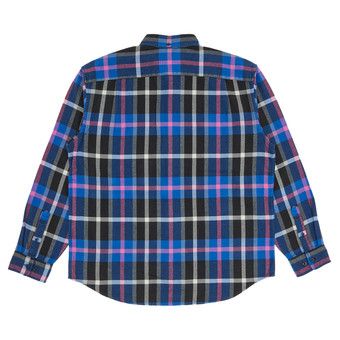 Buy Supreme Plaid Flannel Shirt 'Blue' - FW23S36 BLUE | GOAT