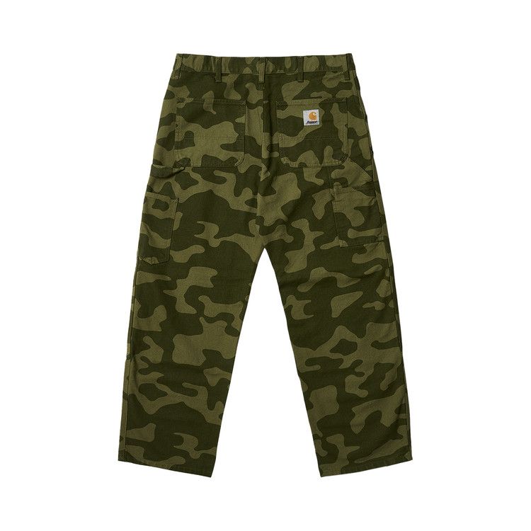 Carhartt Wip X Palace Double Knee Pant 'dollar Green'