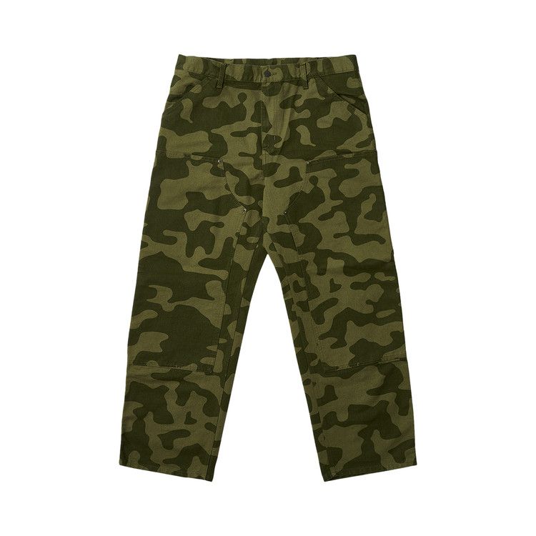 Carhartt Wip X Palace Double Knee Pant 'dollar Green'