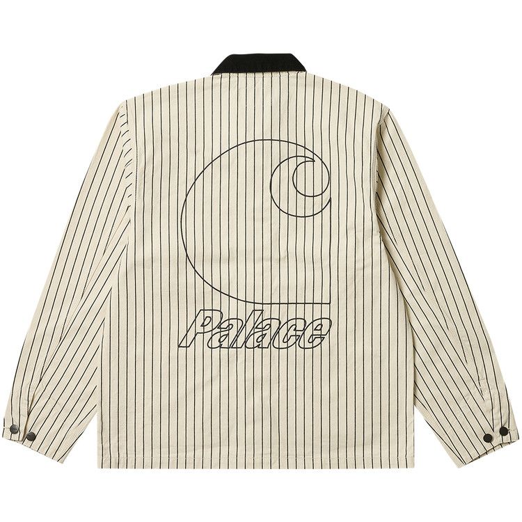 Buy Carhartt WIP x Palace Michigan Coat 'Hickory Wax/Black