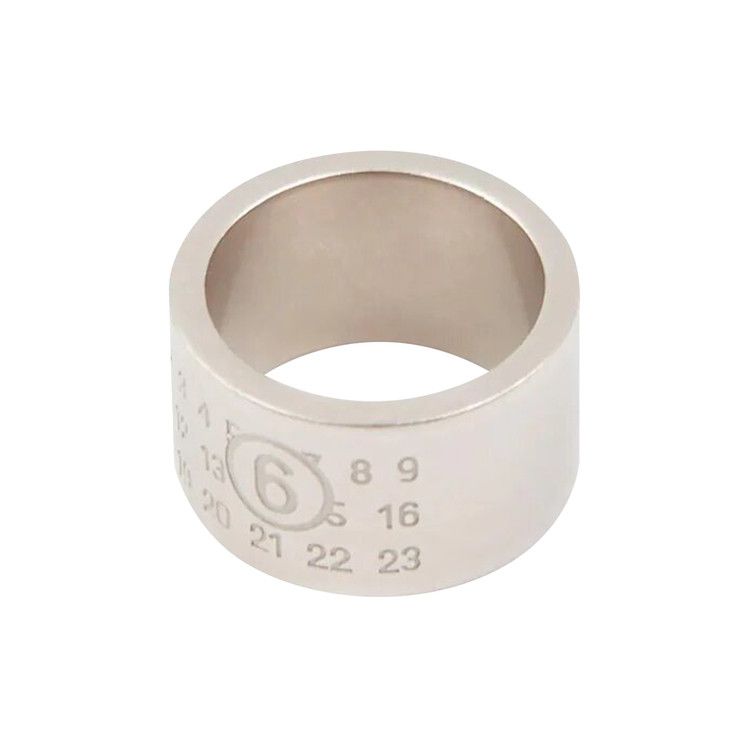 Buy MM6 Maison Margiela Ring 'Polished Palladio' - SM7UQ0044