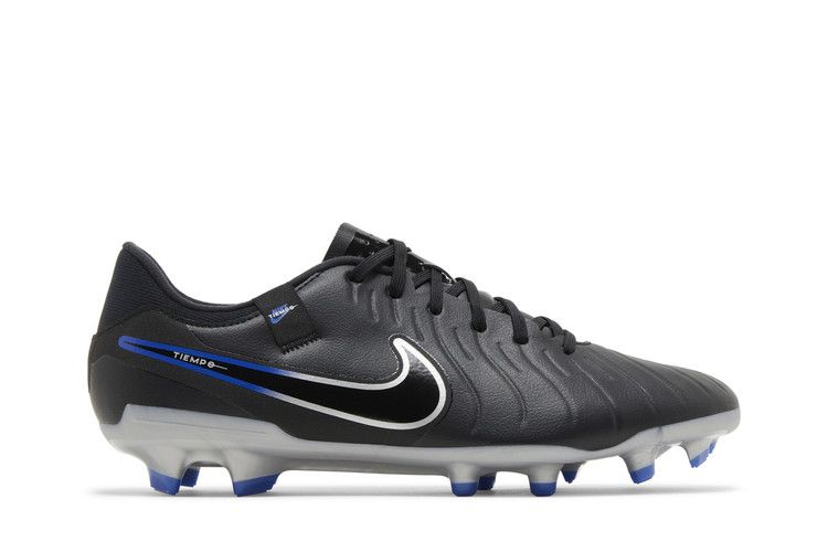 Nike Legend 10 Academy FG/MG Black Chrome Hyper Royal — photo 2