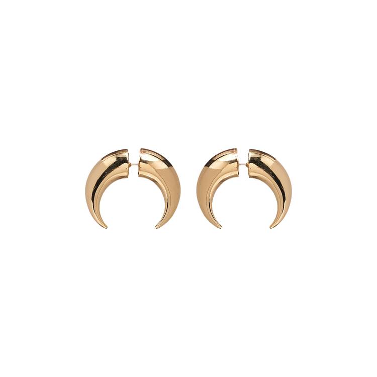 Buy Marine Serre Regenerated Tin Chamanic Stud Earring 'Golden