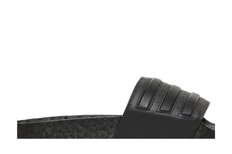 Men's adilette boost slides hotsell triple black