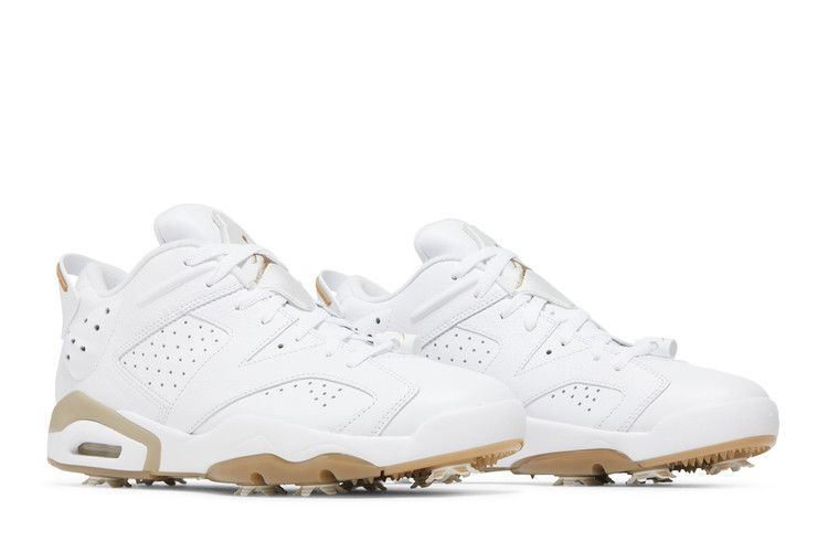 Air Jordan 6 RETRO Low Golf White Khaki