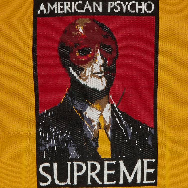 Supreme American Psycho Sweater 'Yellow'