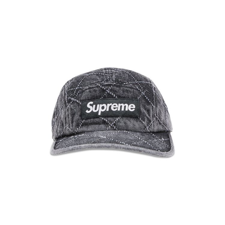 Buy Supreme Punched Denim Camp Cap 'Black' - FW23H105 BLACK