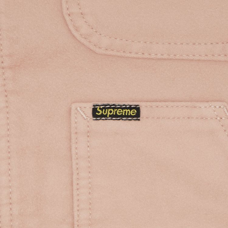 Buy Supreme Moleskin Work Jacket 'Dusty Pink' - FW23J93 DUSTY PINK