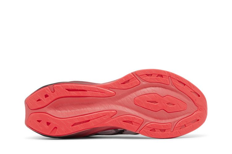 Asics Novablast 3 White Black Electric Red