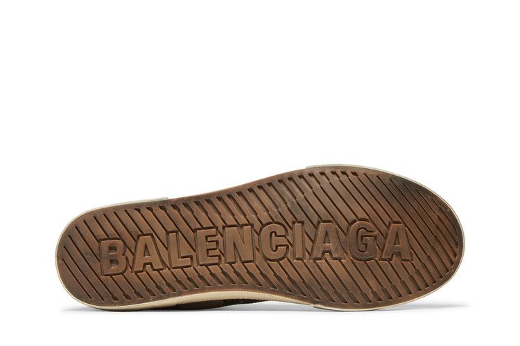 Balenciaga Paris High BB Monogram - Dark Mink Grey