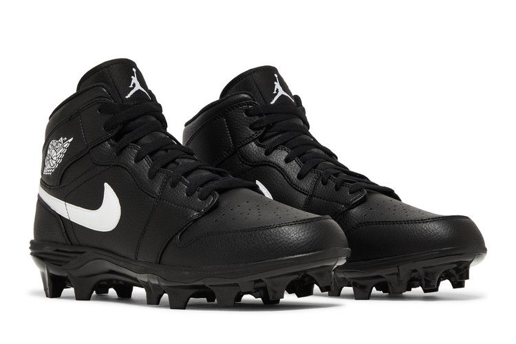 Air Jordan 1 Mid Td Cleat Black 2023
