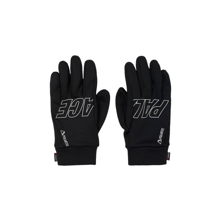 Buy Palace Polartec Powerstretch Gloves 'Black' - P25ACC006 | GOAT