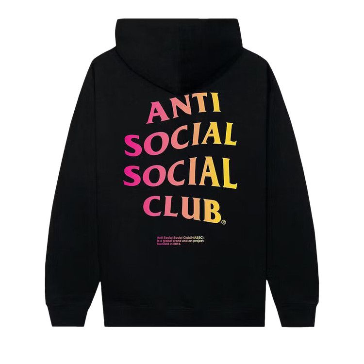 Anti Social Social Club Imprint Hoodie Black