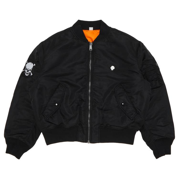 Buy Supreme x Bounty Hunter MA-1 'Black' - FW23J35 BLACK | GOAT