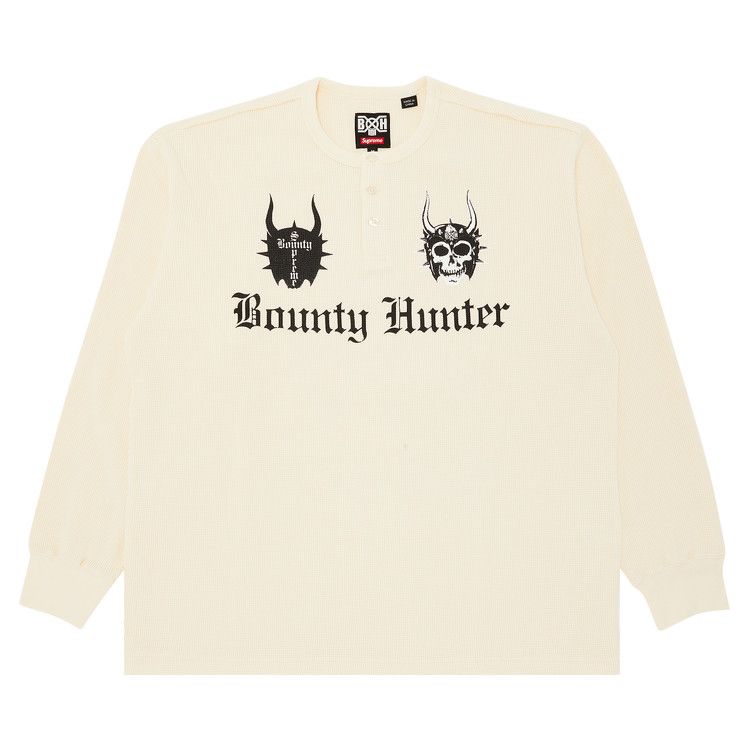 Supreme x Bounty Hunter Thermal Henley Long-Sleeve Top 'Natural'