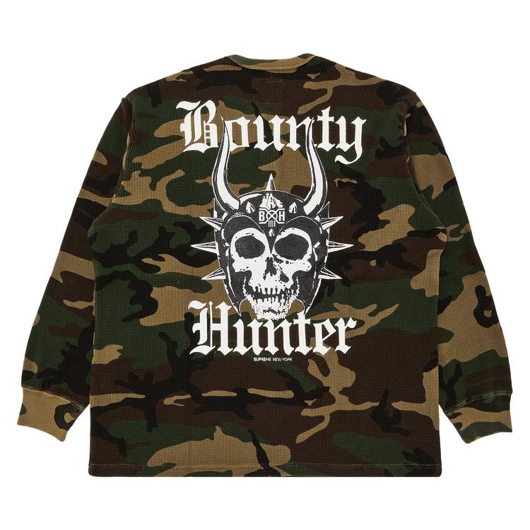 Buy Supreme x Bounty Hunter Thermal Henley Long-Sleeve Top