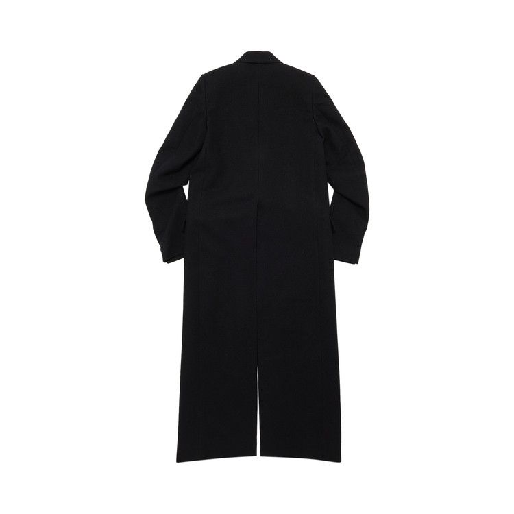 Buy Ann Demeulemeester Lieke Straight Tailored Brushed Wool Coat