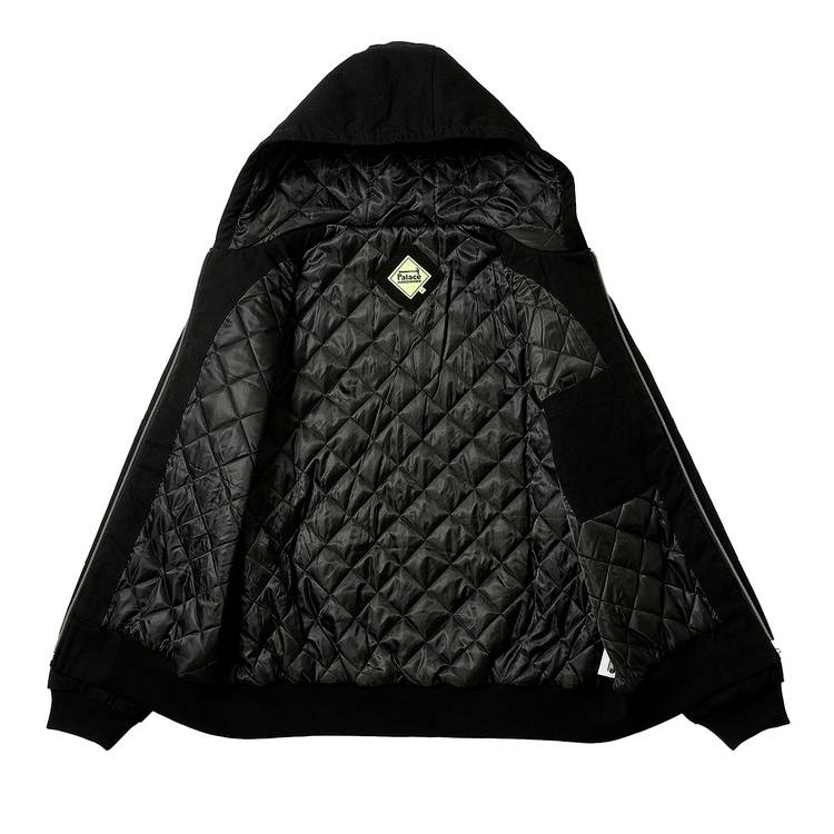 Buy Palace Hardware Hooded Workwear Jacket 'Black' - P25JK089 