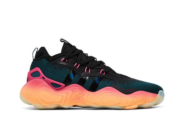 adidas Trae Young 3 Arctic Night Acid Orange — foto 2
