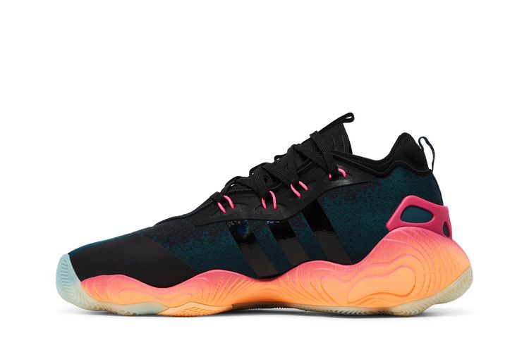 adidas Trae Young 3 Arctic Night Acid Orange — foto 4