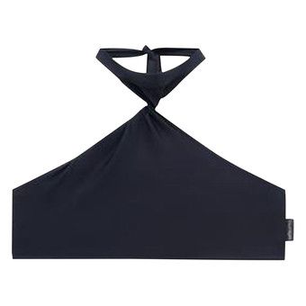 Buy Courrèges Twist Tech Jersey Swimsuit 'Black
