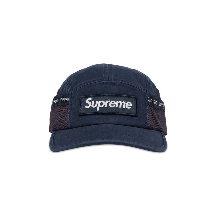 Buy Supreme Mesh Pocket Camp Cap 'Navy' - FW23H19 NAVY | GOAT CA