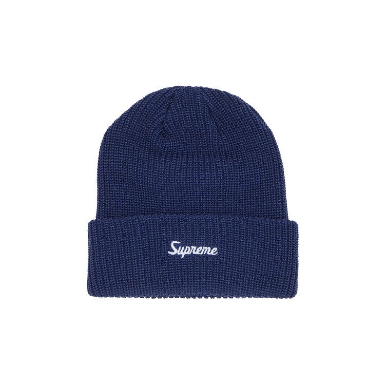Buy Supreme Loose Gauge Beanie 'Dark Blue' - FW23BN20 DARK