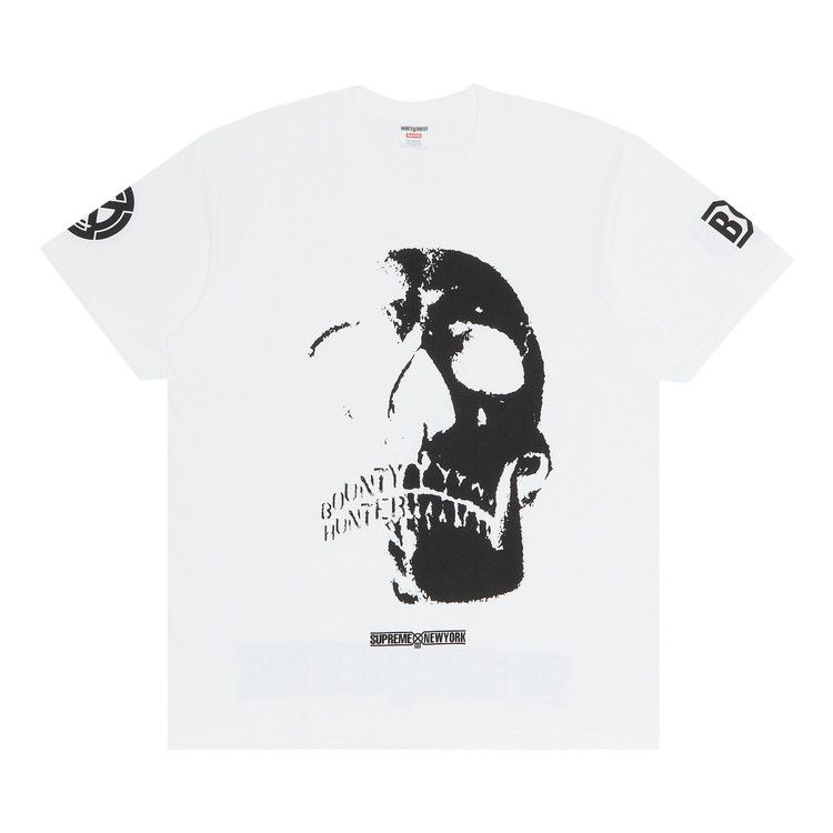 Buy Supreme x Bounty Hunter Skulls Tee 'White' - FW23T36 WHITE 