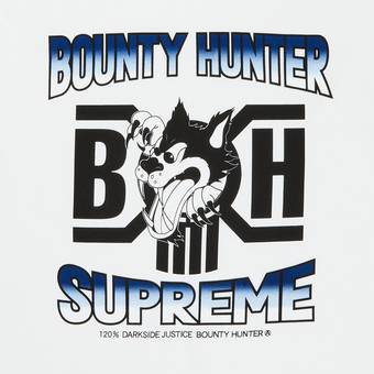 Supreme x Bounty Hunter Wolf Tee 'White'