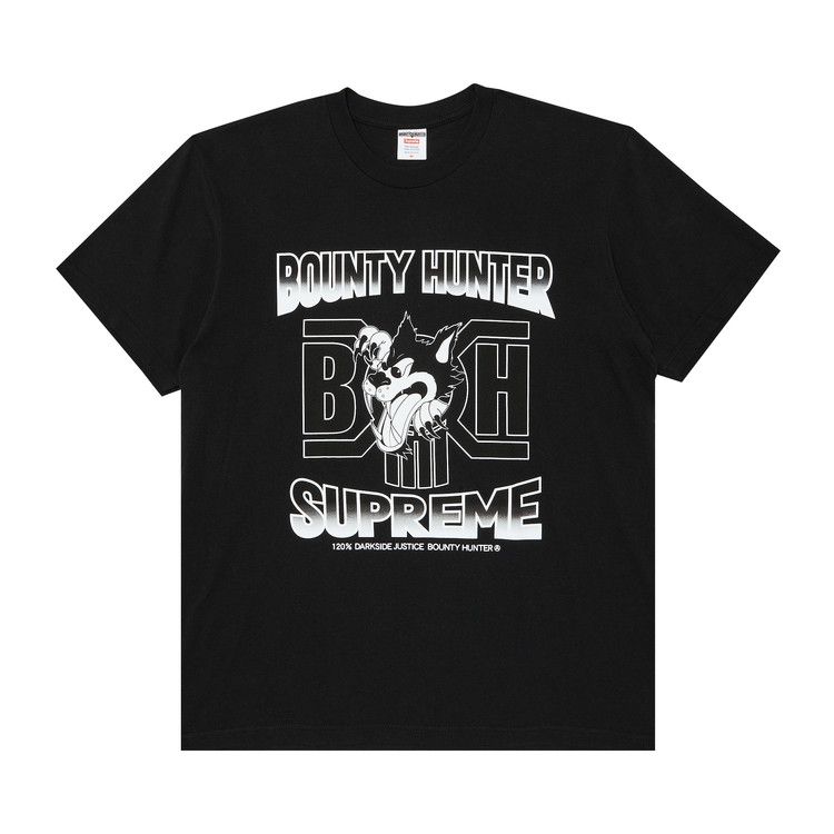 Buy Supreme x Bounty Hunter Wolf Tee 'Black' - FW23T1 BLACK | GOAT