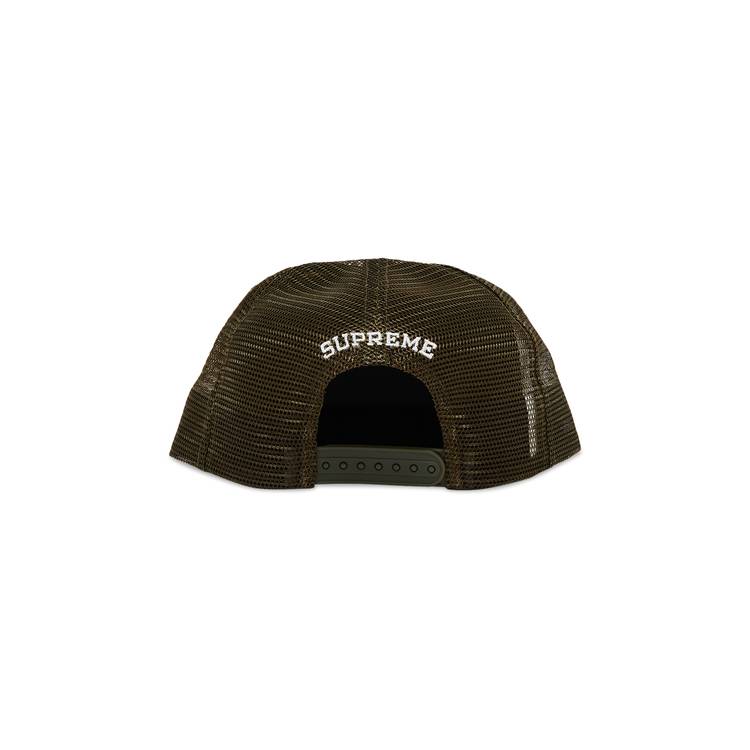 Buy Supreme x Bounty Hunter Mesh Back 5-Panel 'Olive' - FW23H18