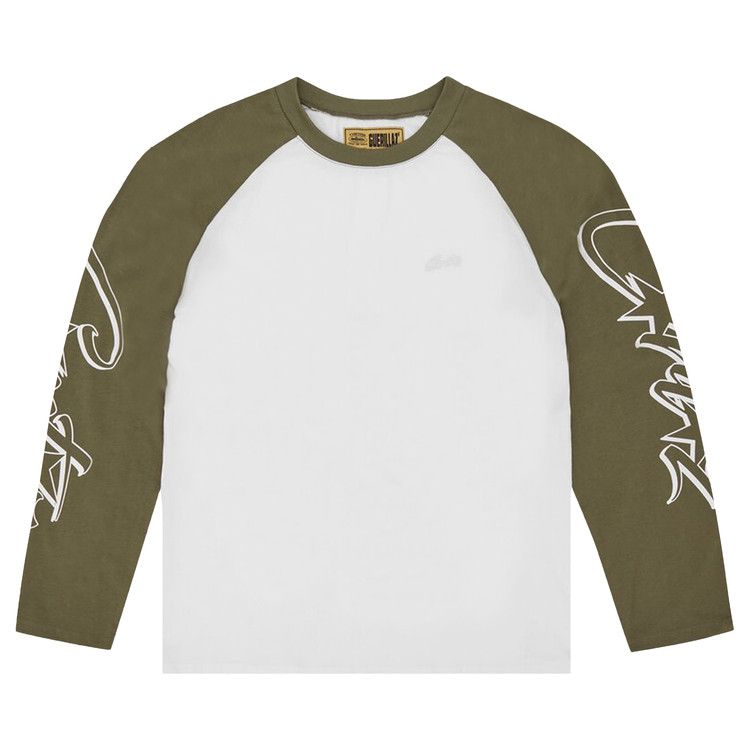 Buy Corteiz Allstarz Raglan Long-Sleeve Tee 'White/Khaki