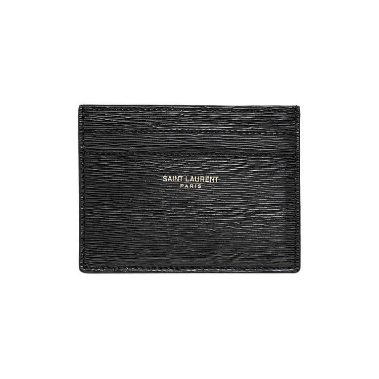 Buy Saint Laurent Credit Card Case 'Black' - 375946 AACK6 1000